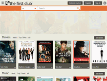 Tablet Screenshot of greypages.thefirstclub.com